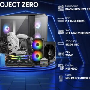 PC Intel i5-14400F/ VGA RTX 5060 (Main H)